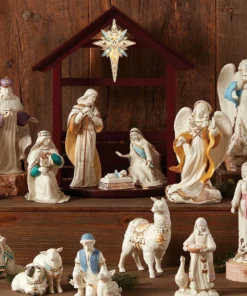 Lenox First Blessing Nativity™ Wood Créche