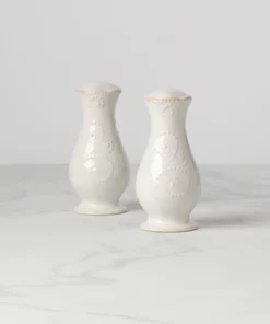 Lenox French Perle Whiteâ„¢ Salt And Pepper Set Dinnerware