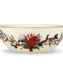 Lenox Winter Greetings Serving Bowl