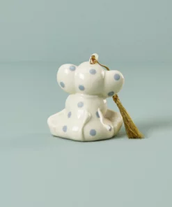 Lenox Baby's First Christmas Blue Elephant Ornament