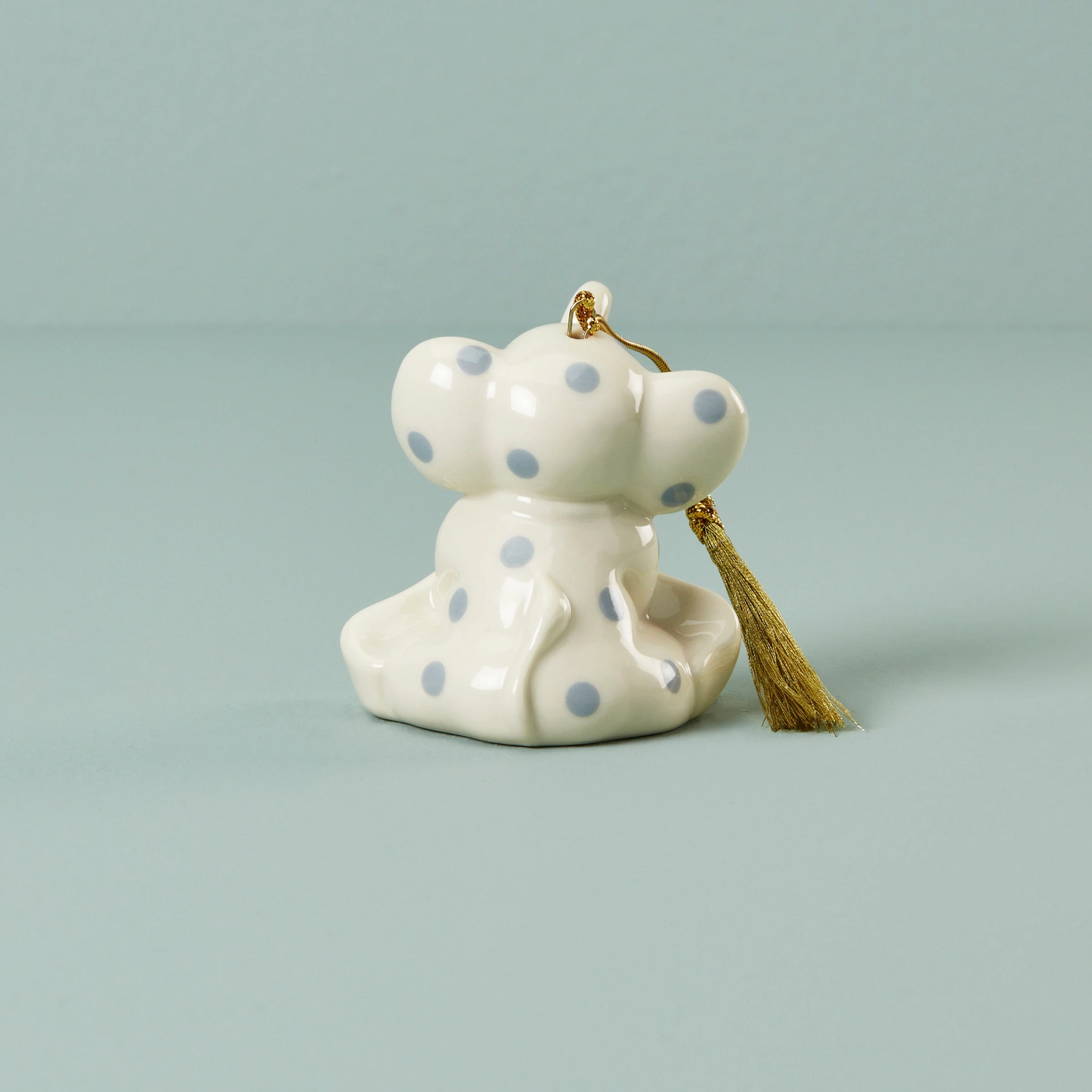 Lenox Baby's First Christmas Blue Elephant Ornament