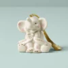 Lenox Baby's First Christmas Pink Elephant Ornament Personalized Ornaments