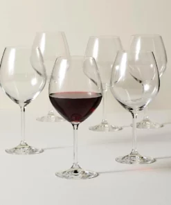 Lenox Drinkware Tuscany Classics Red Wine Glass Set, Buy 4 Get 6