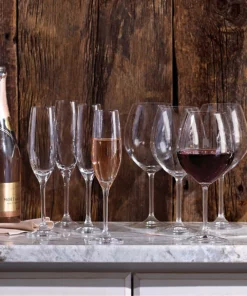 Lenox Drinkware Tuscany Classics Red Wine Glass Set, Buy 4 Get 6