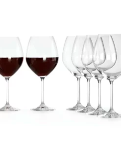 Lenox Drinkware Tuscany Classics Red Wine Glass Set, Buy 4 Get 6