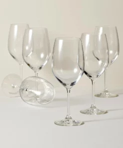 Lenox Tuscany Classics White Wine Glass Set, Buy 4 Get 6
