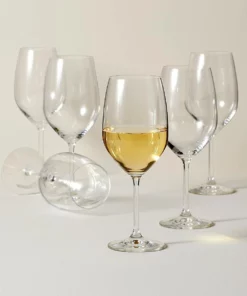 Lenox Tuscany Classics White Wine Glass Set, Buy 4 Get 6