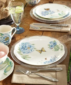 Lenox Butterfly Meadow Blue 4-piece Place Setting Dinnerware