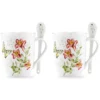 Lenox Butterfly Meadow® Mugs And Spoon Set Dinnerware