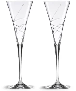 Lenox Drinkware Adorn Crystal 2-piece Toasting Flute Set