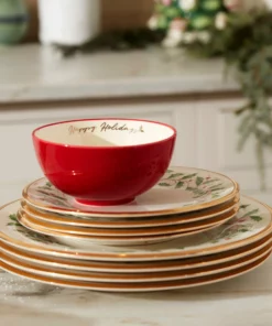 Lenox Holiday Dinner Plate Set, Buy 3 Get 6