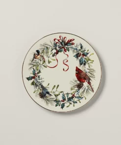 Lenox Winter Greetings 6-Piece Dinner Plate Set Dinnerware