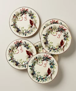 Lenox Winter Greetings 6-Piece Salad Plate Set