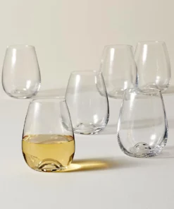 Lenox Tuscany Classics Stemless Glass Set, Buy 4 Get 6 Drinkware
