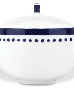 Kate Spade Dinnerware Charlotte Street Sugar Bowl With Lid