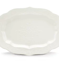 Lenox French Perle White™ 18.5" Serving Platter Dinnerware
