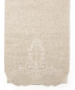 Lenox Table Linens French Perle Runner