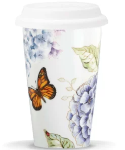 Lenox Butterfly Meadow Thermal Travel Mug Drinkware