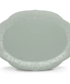 Lenox French Perle Grey Platter Dinnerware