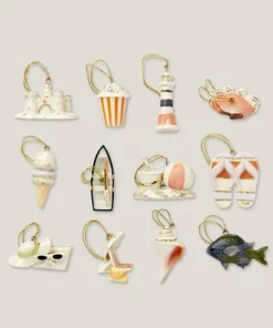 Lenox Summer 12-Piece Ornament Set Ornament Trees