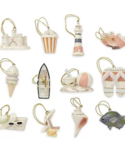Lenox Summer 12-Piece Ornament Set Ornament Trees