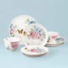 Lenox Dinnerware Butterfly Meadow Hydrangea 12pc Set