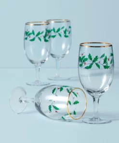 Lenox Holiday™ 4-piece Iced Beverage Glass Set