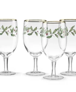 Lenox Holiday™ 4-piece Iced Beverage Glass Set