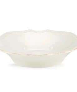 Lenox French Perle Bead White™ Pasta Bowl Dinnerware