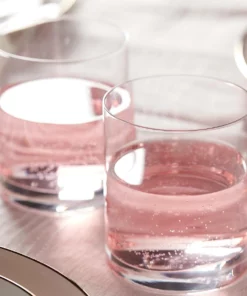 Lenox Drinkware Tuscany Classics 4pc Cylinder Double Old Fashioned