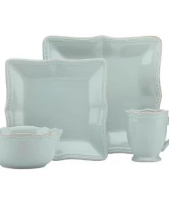Lenox French Perle Bead Square Place Setting Dinnerware