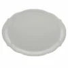 Lenox Dinnerware French Perle Bead Grey Platter