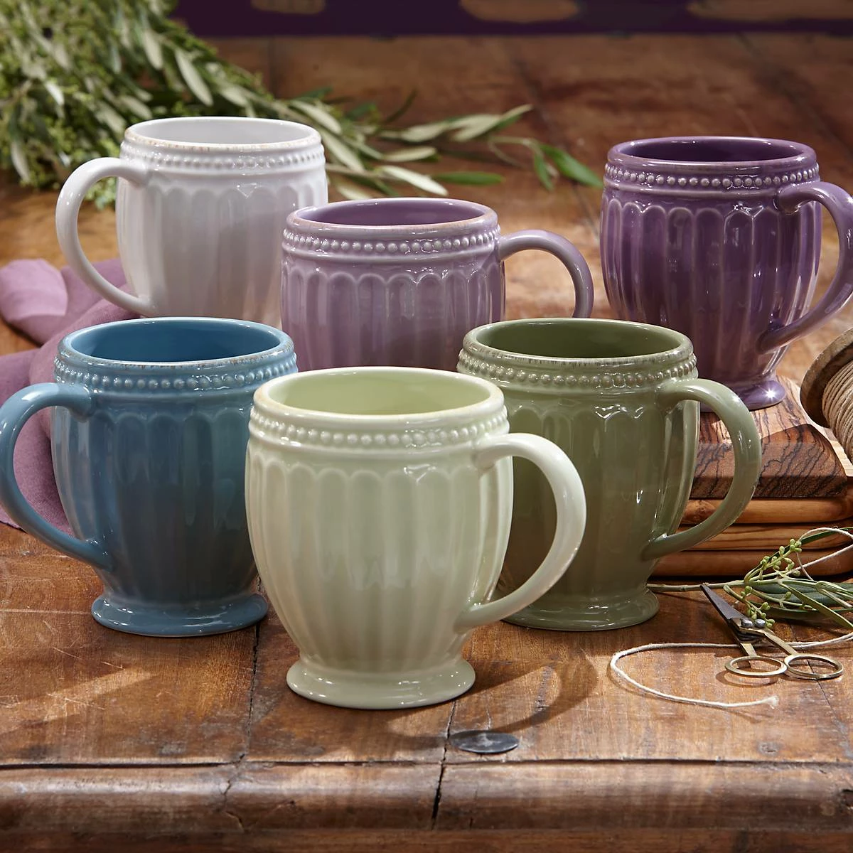 Lenox French Perle Groove ™ Mug Dinnerware