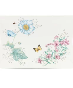 Lenox Dinnerware Butterfly Meadow Melamine Handled Serving Tray