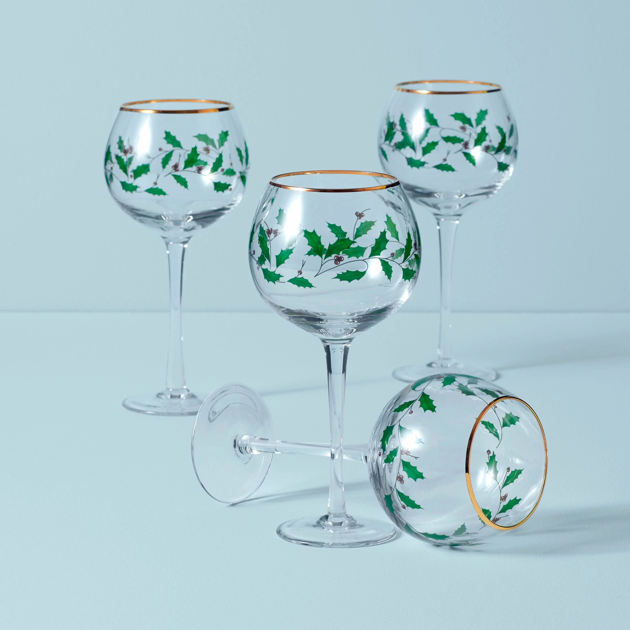 Lenox Holiday 4-Piece Wine Glass Set
