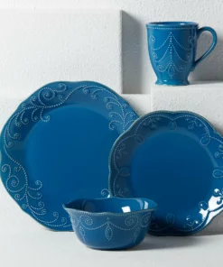 Lenox French Perle Bead Square Place Setting Dinnerware