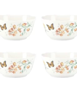 Lenox Dinnerware Butterfly Meadow Melamine 4-Piece Bowl Set