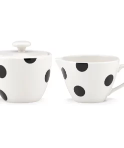 Kate Spade Deco Dot™ Sugar And Creamer Set