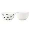 Kate Spade Deco Dot™ 2-piece Mixing Bowl Set Dinnerware