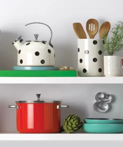 Kate Spade Deco Dot™ 4-piece Utensil Holder Set Dinnerware