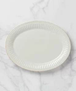 Lenox Dinnerware French Perle Groove ™ 16" Oval Platter