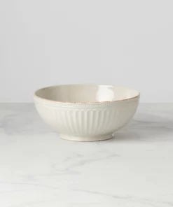 Lenox Dinnerware French Perle Groove ™ Medium Serve Bowl