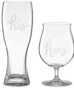 Kate Spade Drinkware Two Of A Kind™ 2pc "His And Hers" Beer Mugs
