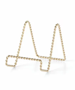 Lenox Rope Bronze Plate Stand