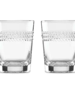 Kate Spade Wickford 2-Piece Double Old Fashioned Glass Set
