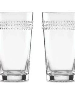 Kate Spade Wickford™ 2-piece Highball Glass Set Drinkware