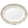 Lenox Dinnerware Prismatic Gold™ 13" Oval Serving Platter