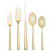 Kate Spade Malmo Gold 5-Piece Flatware Set