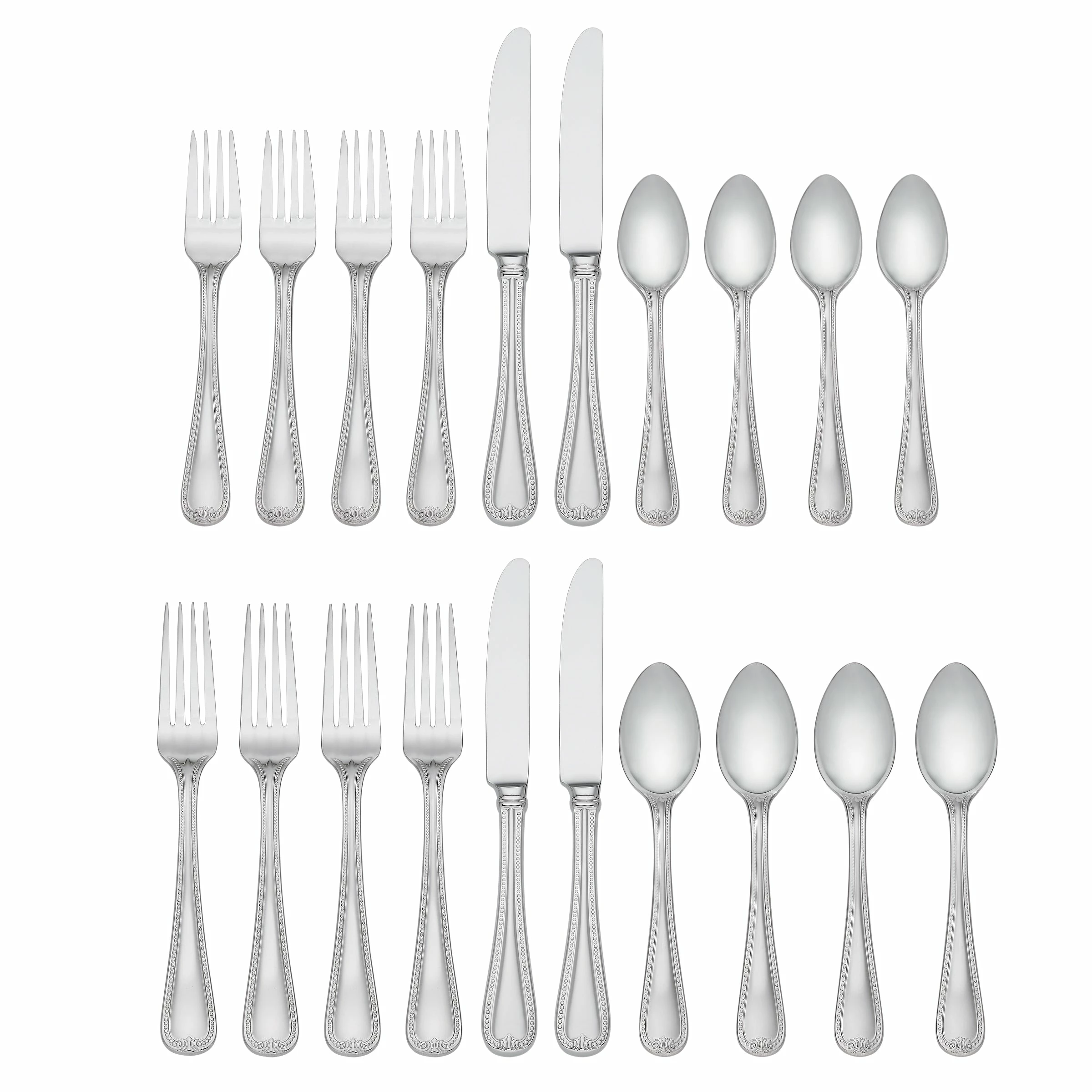 Lenox Vintage Jewel 20-Piece Flatware Set