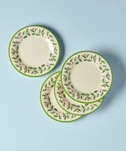 Lenox Dinnerware Holiday™ 4-piece Melamine Accent Plate Set